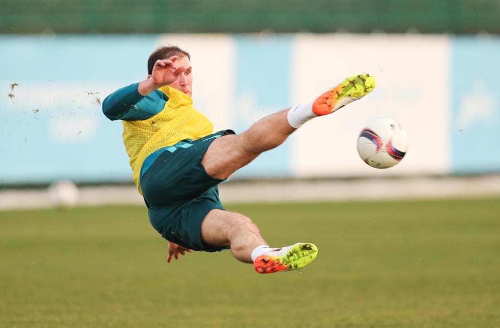 Вторые «Газпром»-тренировочные сборы в Испании: 2 февраля, вечерняя тренировка