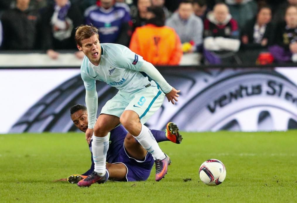 Лига Европы УЕФА 2016/17, 1/16 финала, «Андерлехт» — «Зенит»