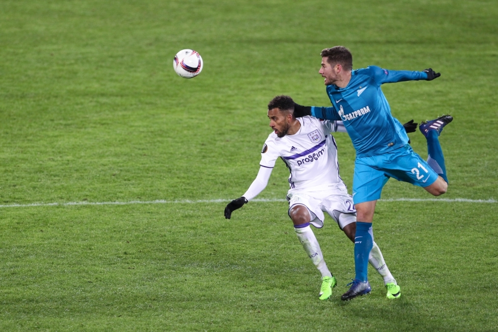 Лига Европы УЕФА 2016/17, 1/16 финала, «Зенит» — «Андерлехт»