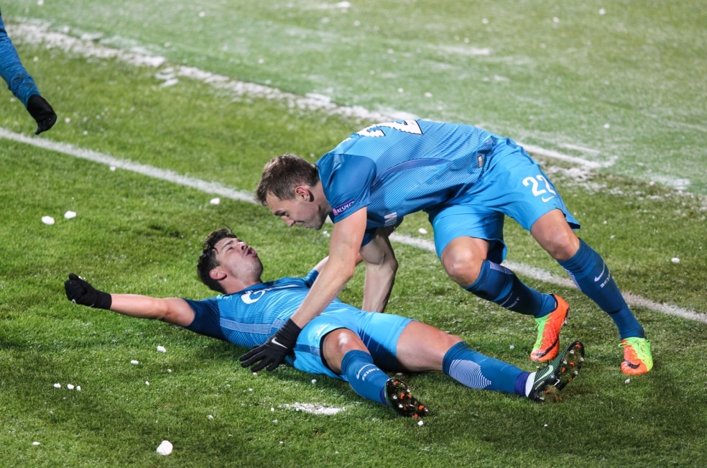 Лига Европы УЕФА 2016/17, 1/16 финала, «Зенит» — «Андерлехт»