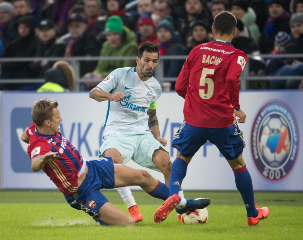 РОСГОССТРАХ-Чемпионат России 2016/2017,  ЦСКА — «Зенит»