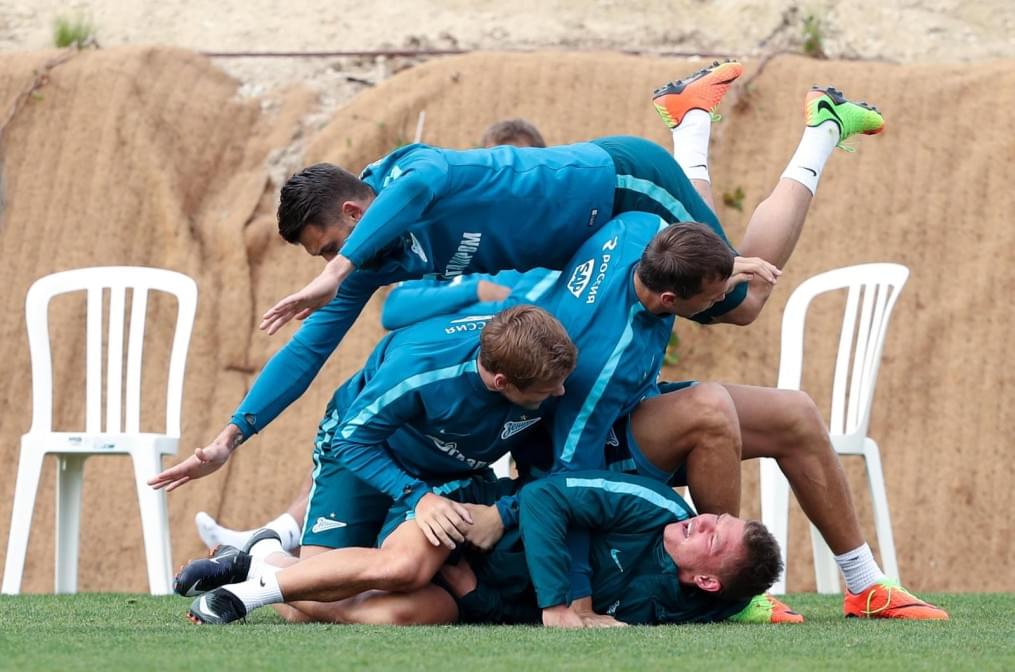 Вторые «Газпром»-тренировочные сборы в Испании: 3 февраля, утренняя тренировка