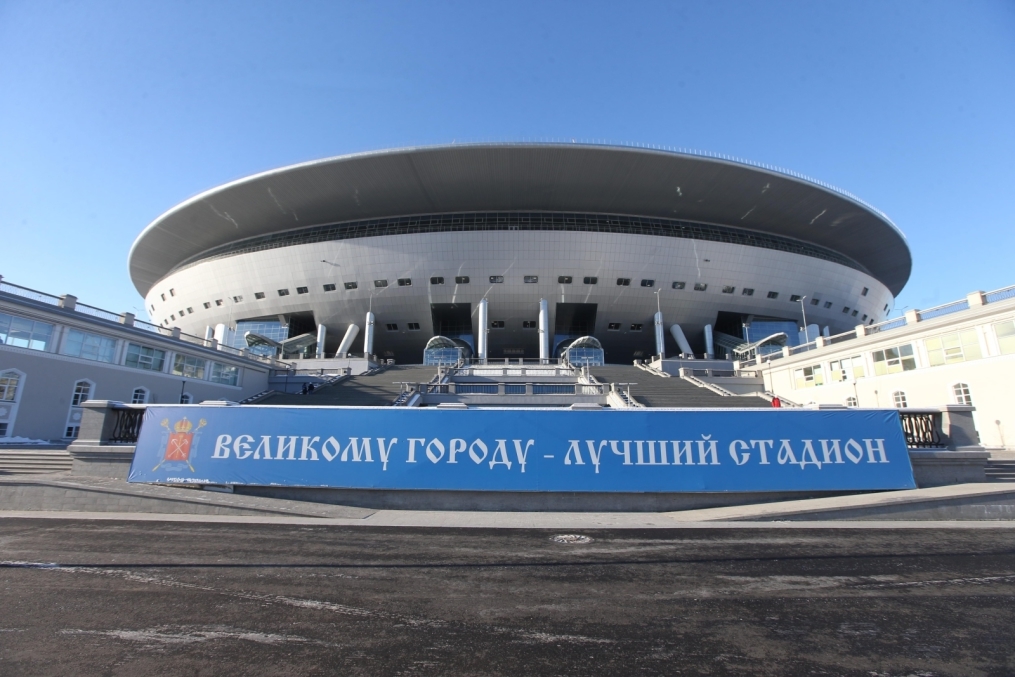 Новый стадион на Крестовском острове