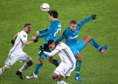 Лига Европы УЕФА 2016/17, 1/16 финала, «Зенит» — «Андерлехт»