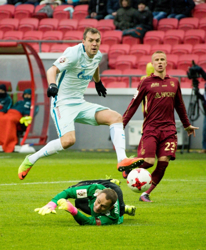 РОСГОССТРАХ-Чемпионат России 2016/17, 21-й тур, «Рубин» — «Зенит»