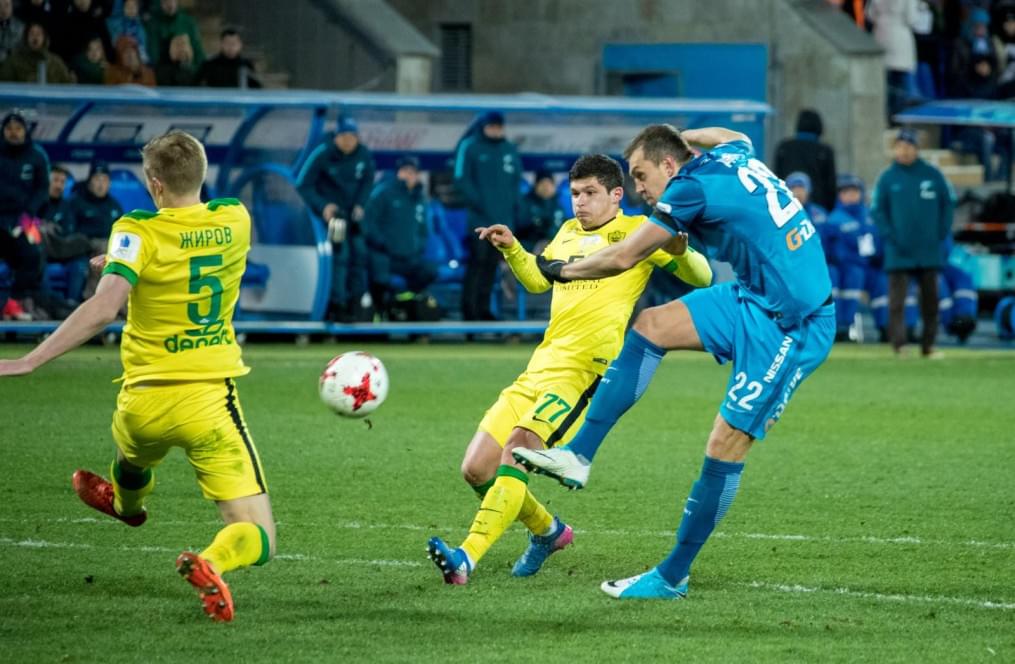 РОСГОССТРАХ-Чемпионат России 2016/17, 22-й тур, «Зенит» — «Анжи»