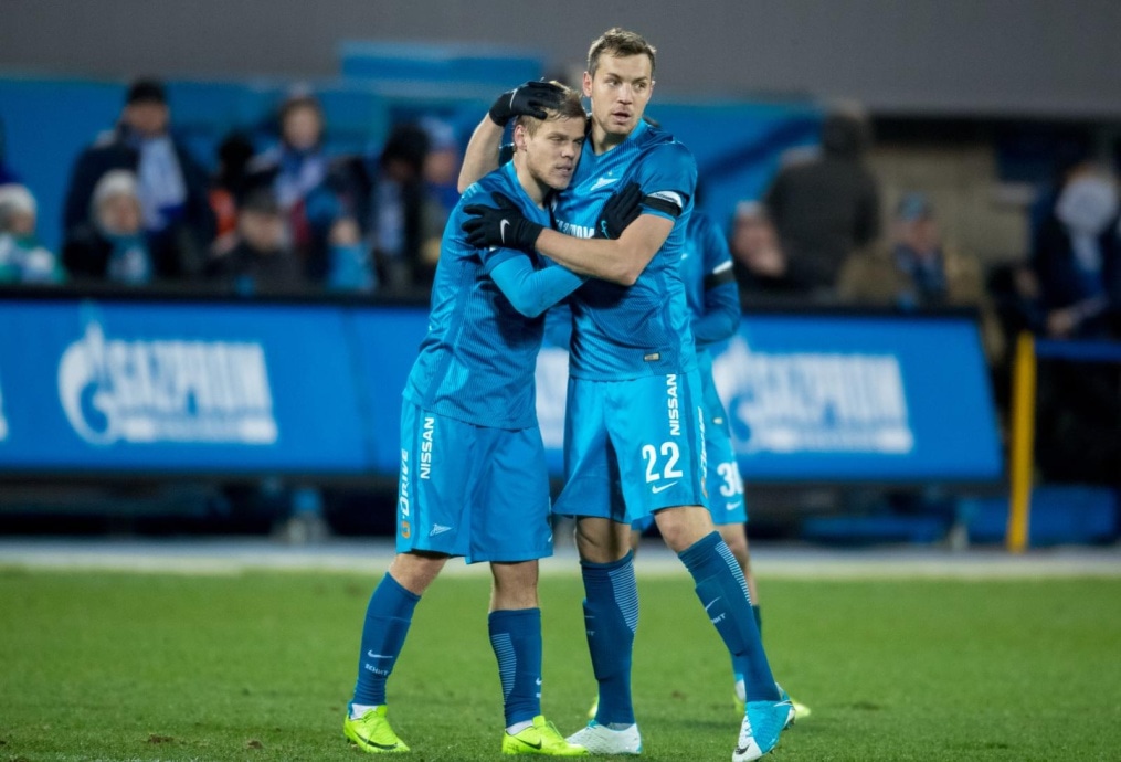 РОСГОССТРАХ-Чемпионат России 2016/17, 22-й тур, «Зенит» — «Анжи»