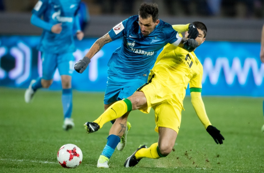 РОСГОССТРАХ-Чемпионат России 2016/17, 22-й тур, «Зенит» — «Анжи»