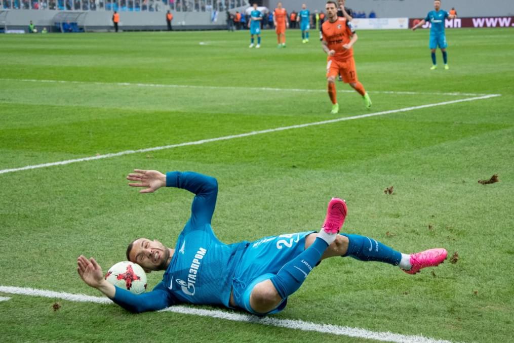 РОСГОССТРАХ-Чемпионат России 2016/17, 24-й тур, «Зенит» — «Урал»