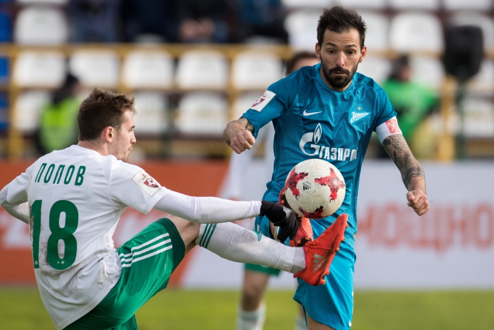 РОСГОССТРАХ-Чемпионат России 2016/17, 26-й тур, «Томь» — «Зенит»