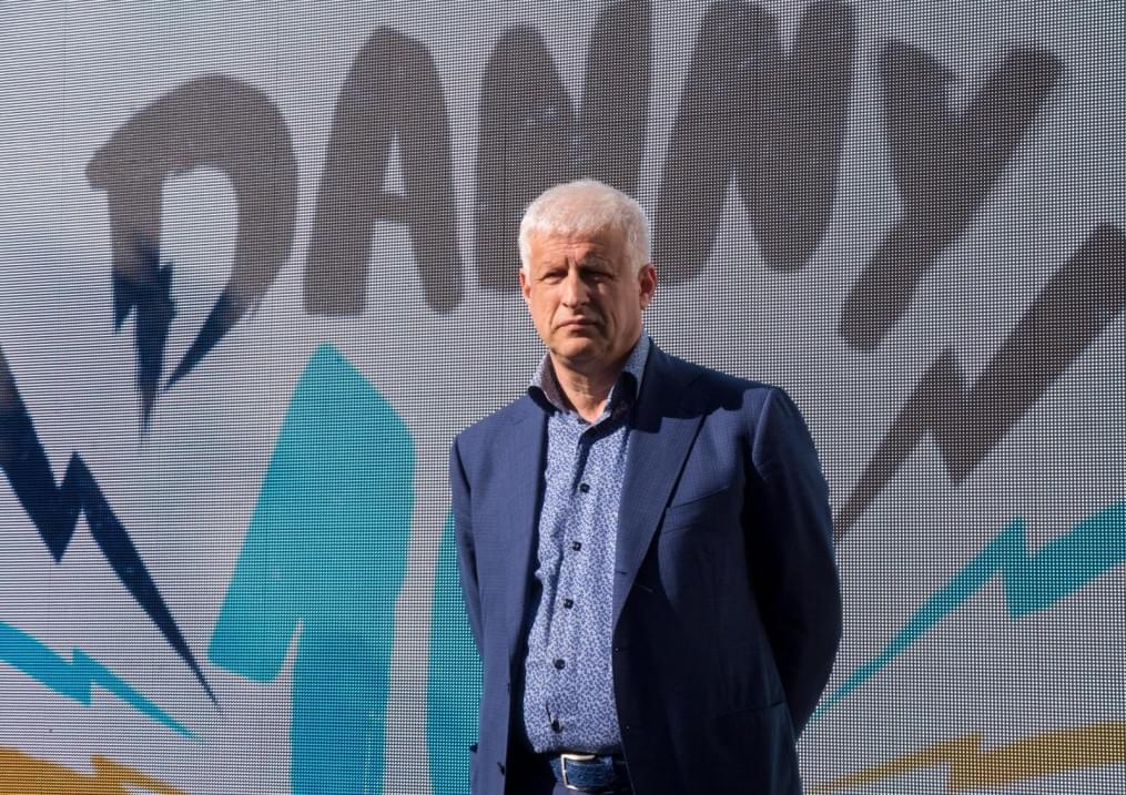 Церемония проводов Данни на Манежной площади