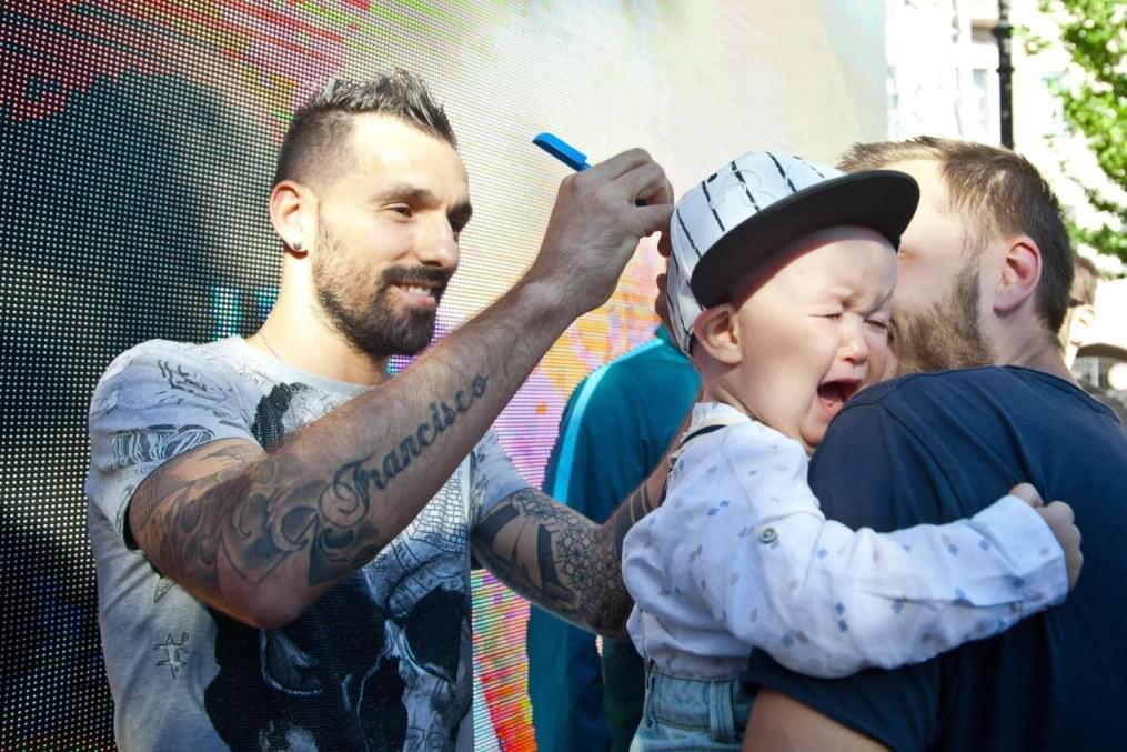 Церемония проводов Данни на Манежной площади