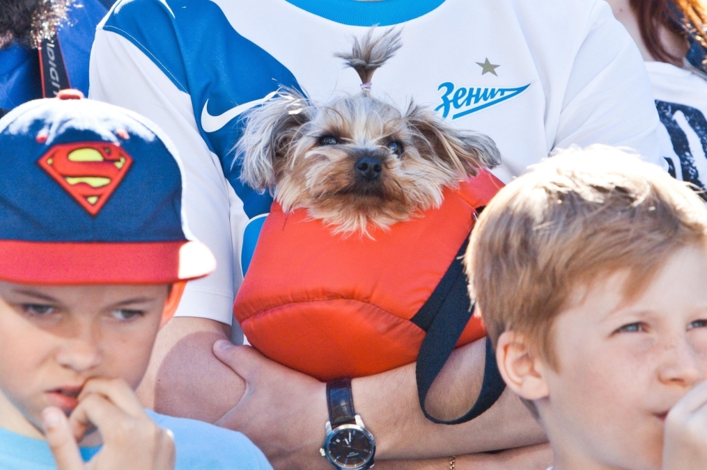 Церемония проводов Данни на Манежной площади