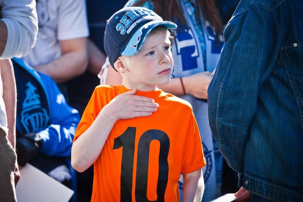 Церемония проводов Данни на Манежной площади