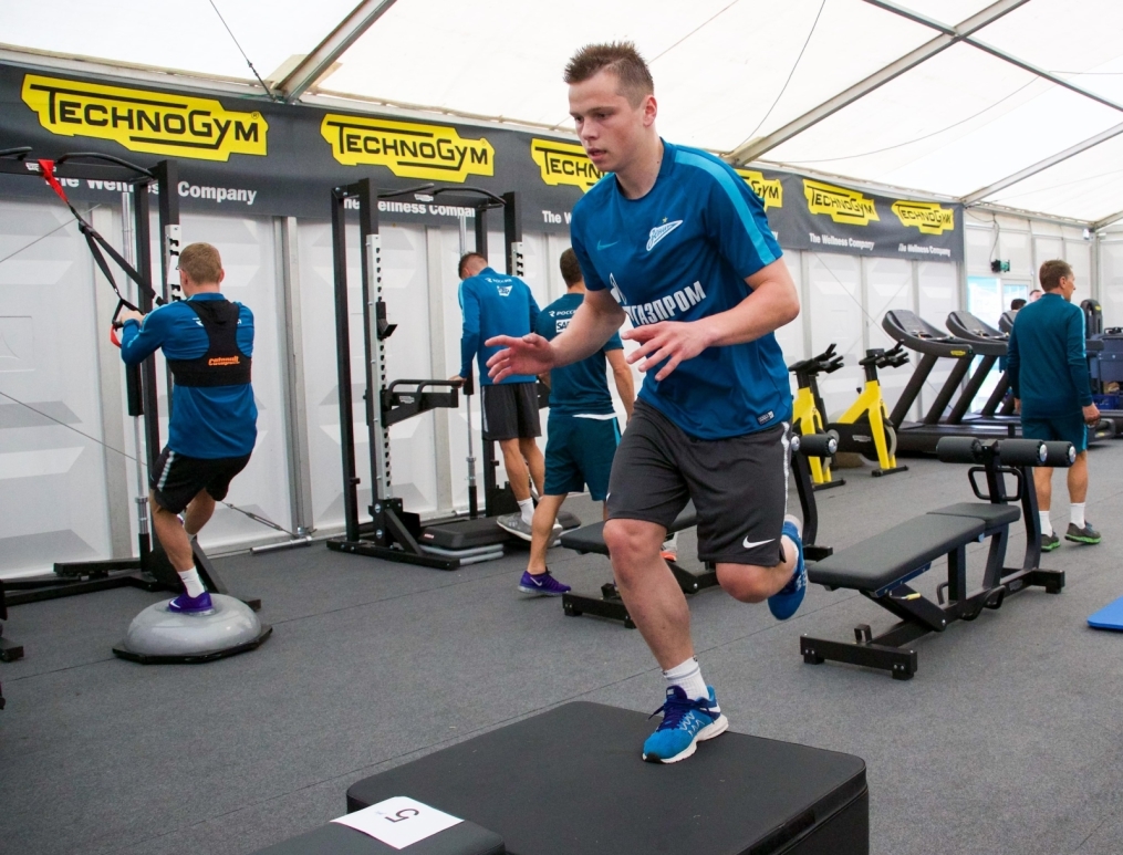 «Газпром»-тренировочные сборы в Австрии: 16 июня, утренняя тренировка