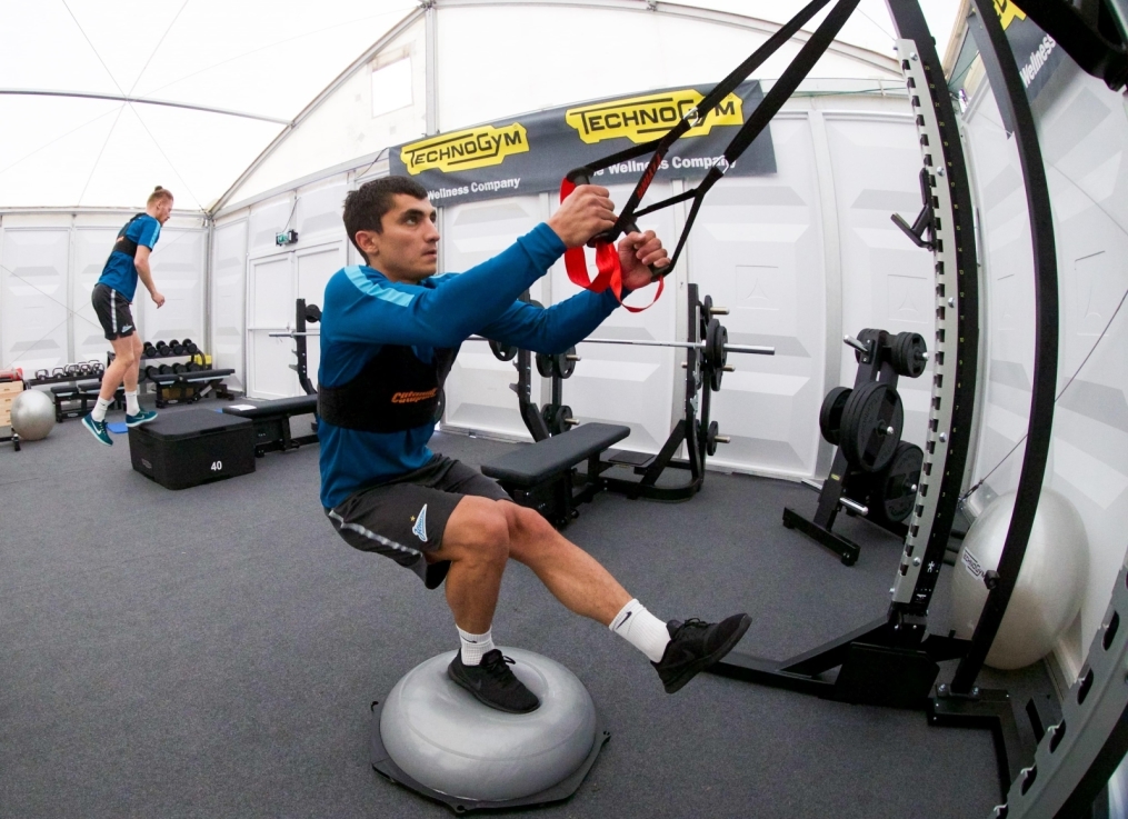 «Газпром»-тренировочные сборы в Австрии: 16 июня, утренняя тренировка