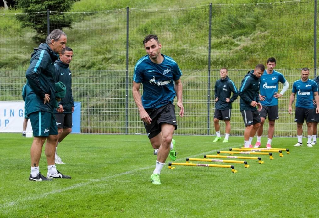 «Газпром»-тренировочные сборы в Австрии: 16 июня, утренняя тренировка