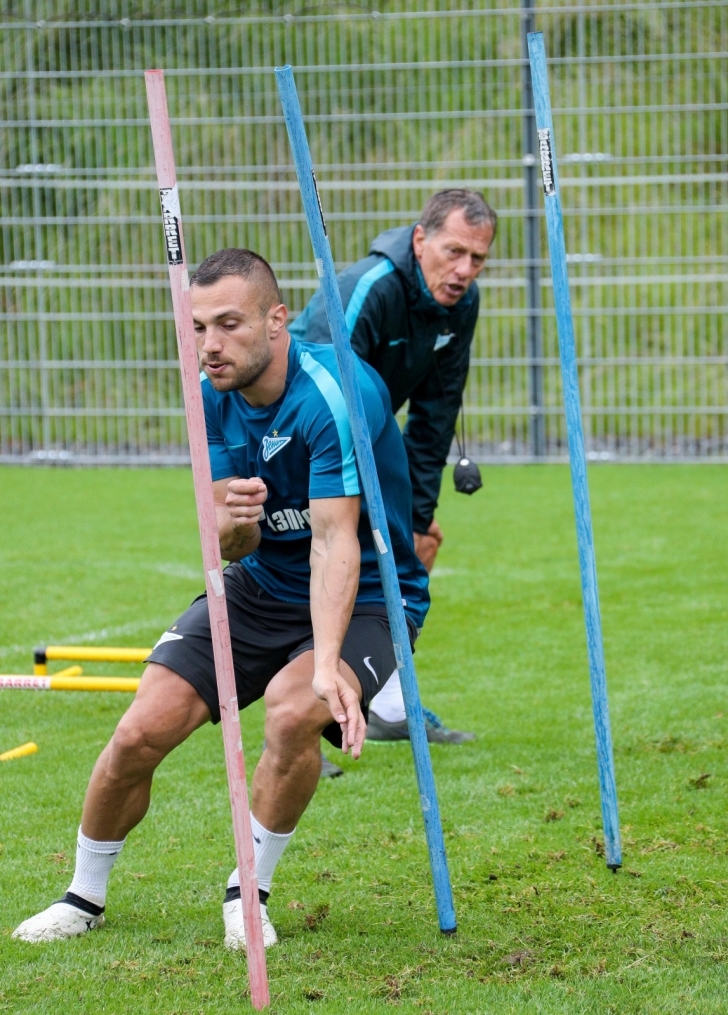 «Газпром»-тренировочные сборы в Австрии: 16 июня, утренняя тренировка