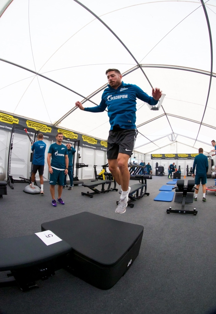 «Газпром»-тренировочные сборы в Австрии: 16 июня, утренняя тренировка