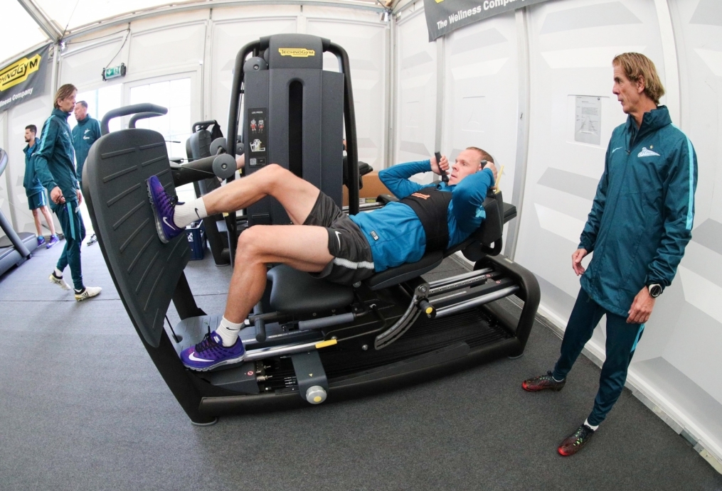 «Газпром»-тренировочные сборы в Австрии: 16 июня, утренняя тренировка