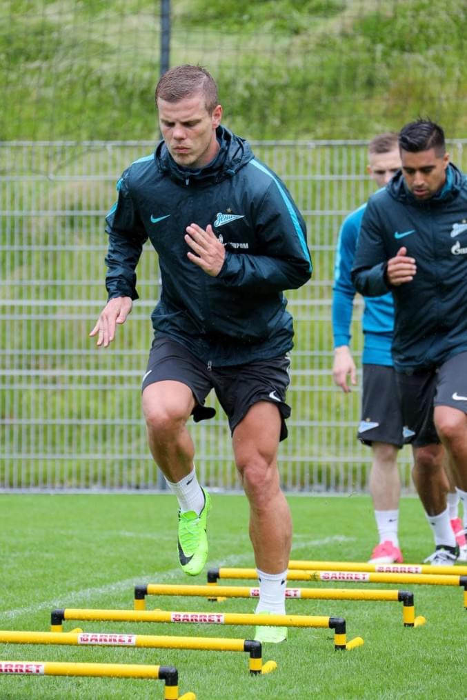 «Газпром»-тренировочные сборы в Австрии: 16 июня, утренняя тренировка