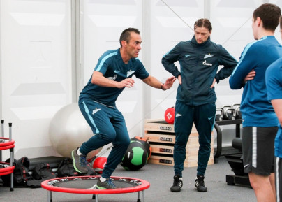 «Газпром»-тренировочные сборы в Австрии: 16 июня, утренняя тренировка