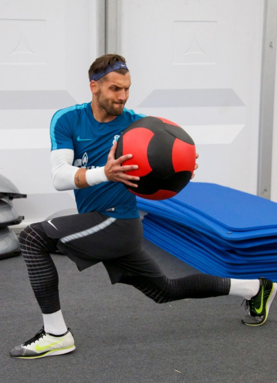 «Газпром»-тренировочные сборы в Австрии: 16 июня, утренняя тренировка