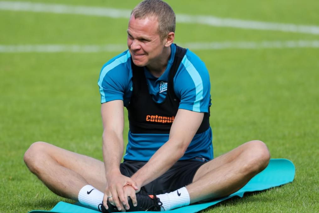 «Газпром»-тренировочные сборы в Австрии: 17 июня, вечерняя тренировка