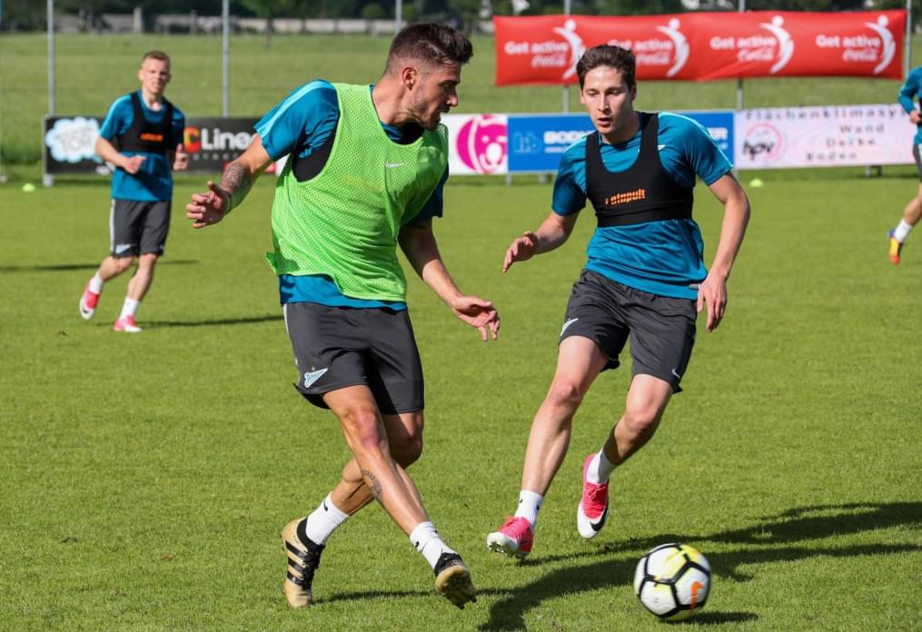 «Газпром»-тренировочные сборы в Австрии: 17 июня, вечерняя тренировка