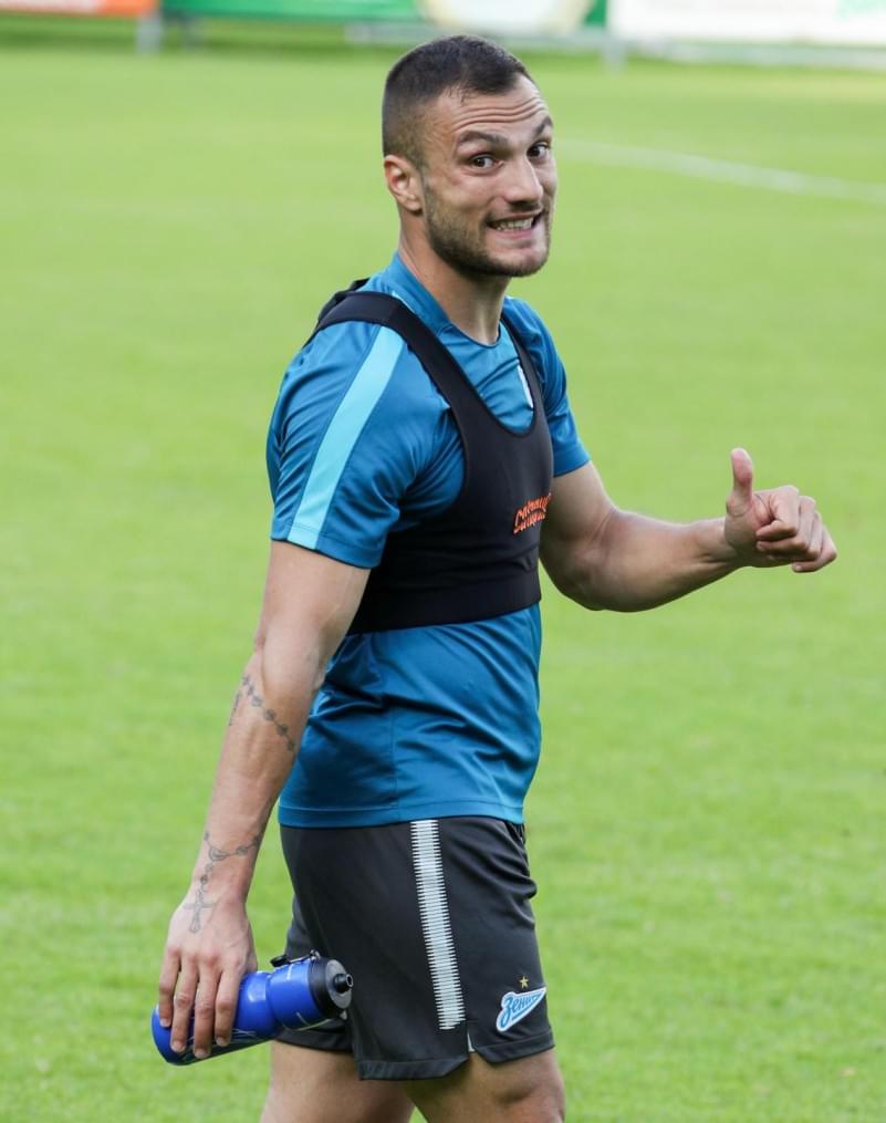 «Газпром»-тренировочные сборы в Австрии: 17 июня, вечерняя тренировка