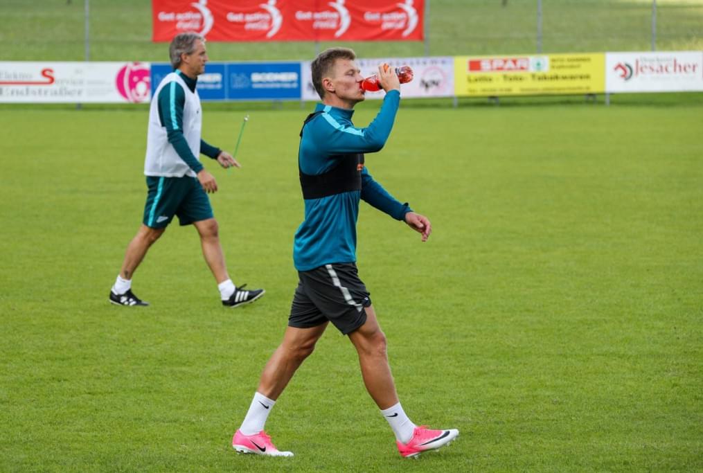 «Газпром»-тренировочные сборы в Австрии: 17 июня, вечерняя тренировка