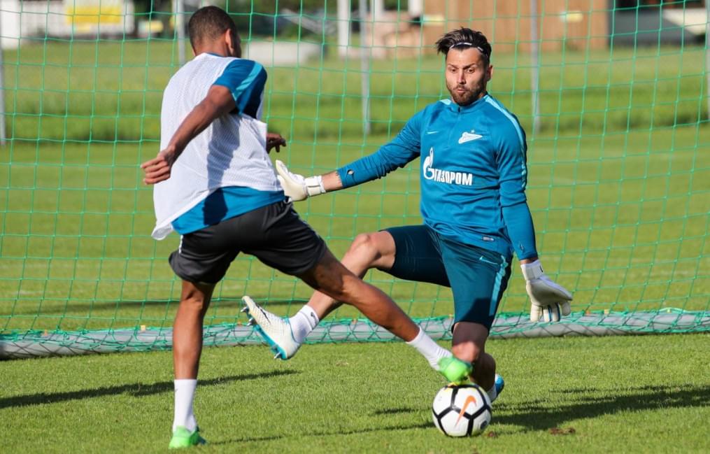 «Газпром»-тренировочные сборы в Австрии: 17 июня, вечерняя тренировка