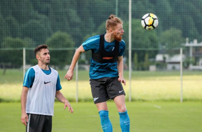 «Газпром»-тренировочные сборы в Австрии: 17 июня, вечерняя тренировка