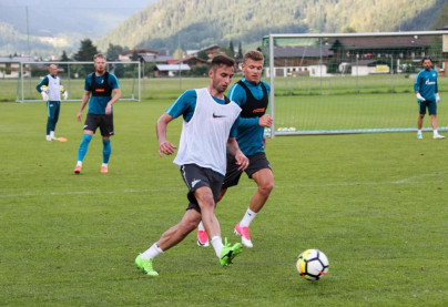 «Газпром»-тренировочные сборы в Австрии: 17 июня, вечерняя тренировка