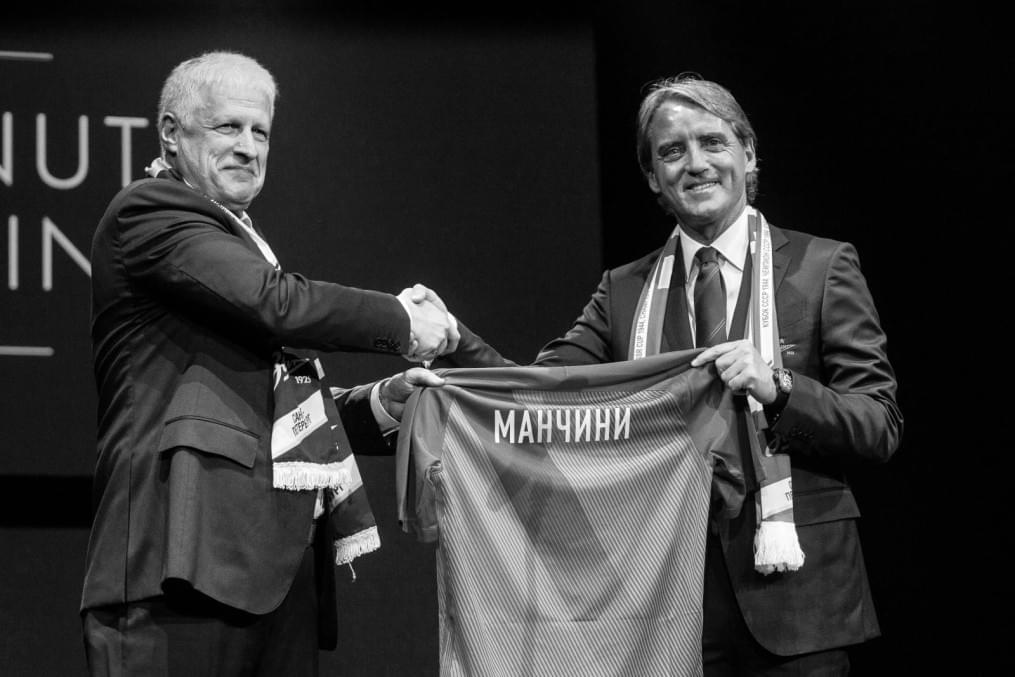 Презентация нового главного тренера «Зенита» Роберто Манчини