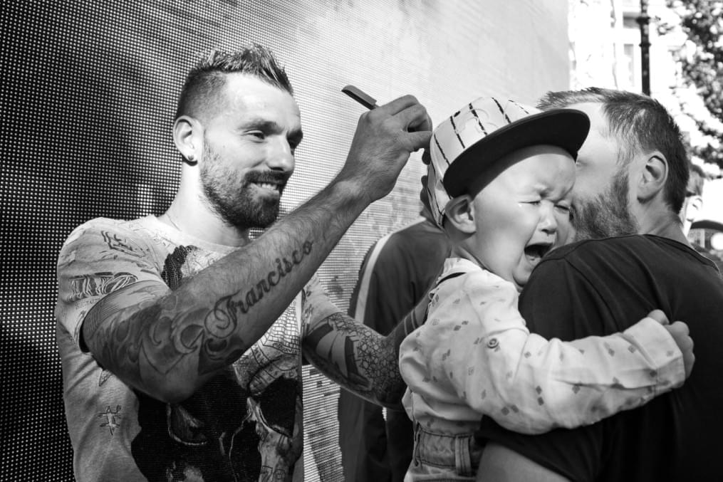 Церемония проводов Данни на Манежной площади