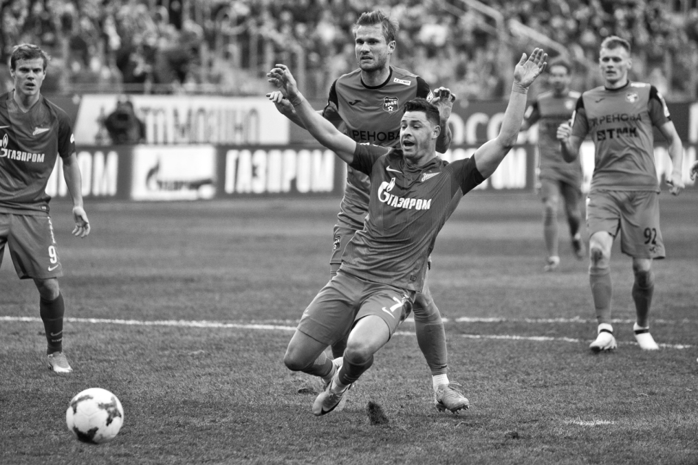 РОСГОССТРАХ-Чемпионат России 2016/17, 24-й тур, «Зенит» — «Урал»