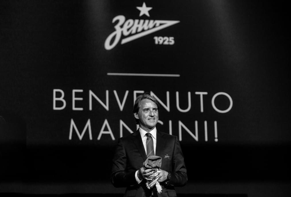 Презентация нового главного тренера «Зенита» Роберто Манчини