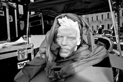 Церемония проводов Данни на Манежной площади