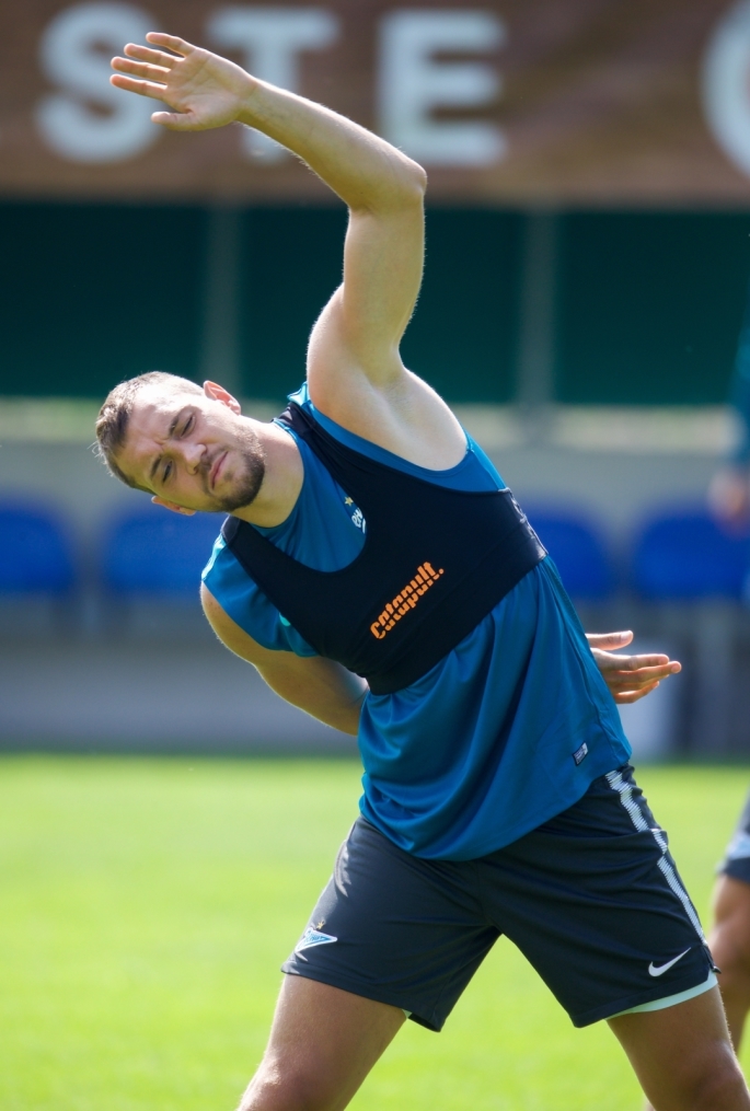 «Газпром»-тренировочные сборы в Австрии: 20 июня, утренняя тренировка