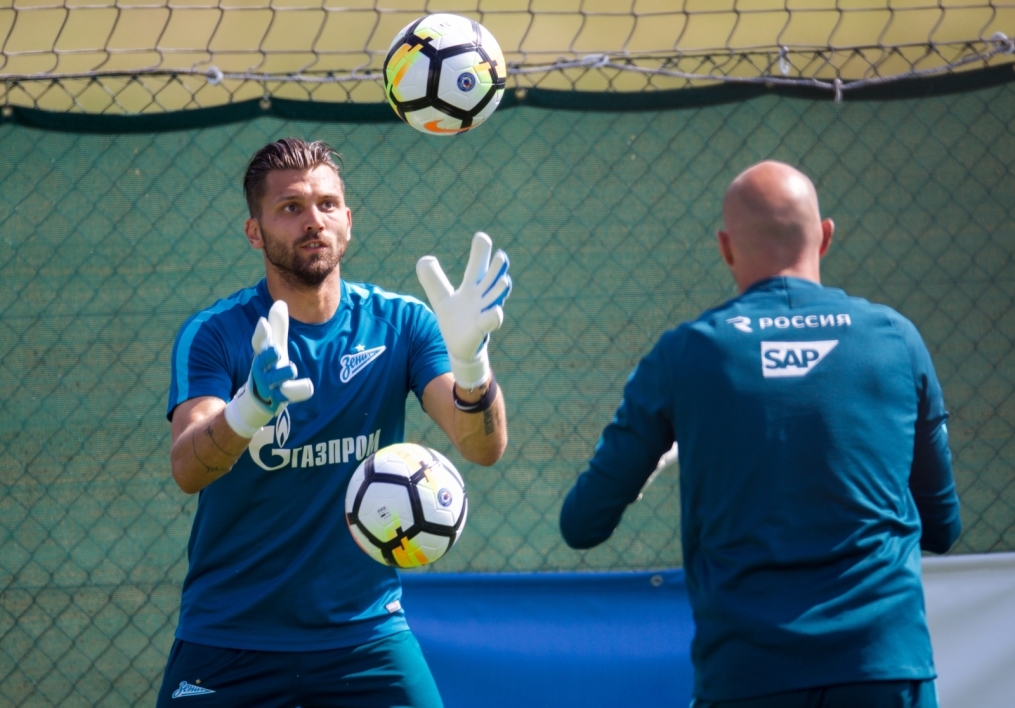 «Газпром»-тренировочные сборы в Австрии: 20 июня, утренняя тренировка