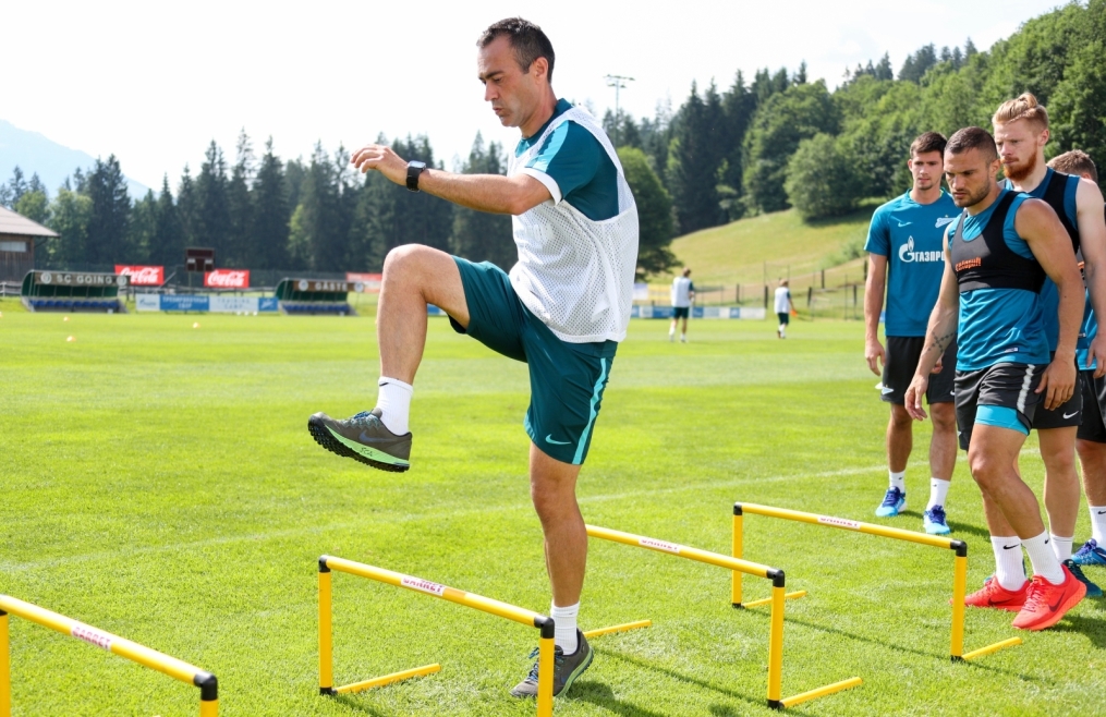 «Газпром»-тренировочные сборы в Австрии: 20 июня, утренняя тренировка