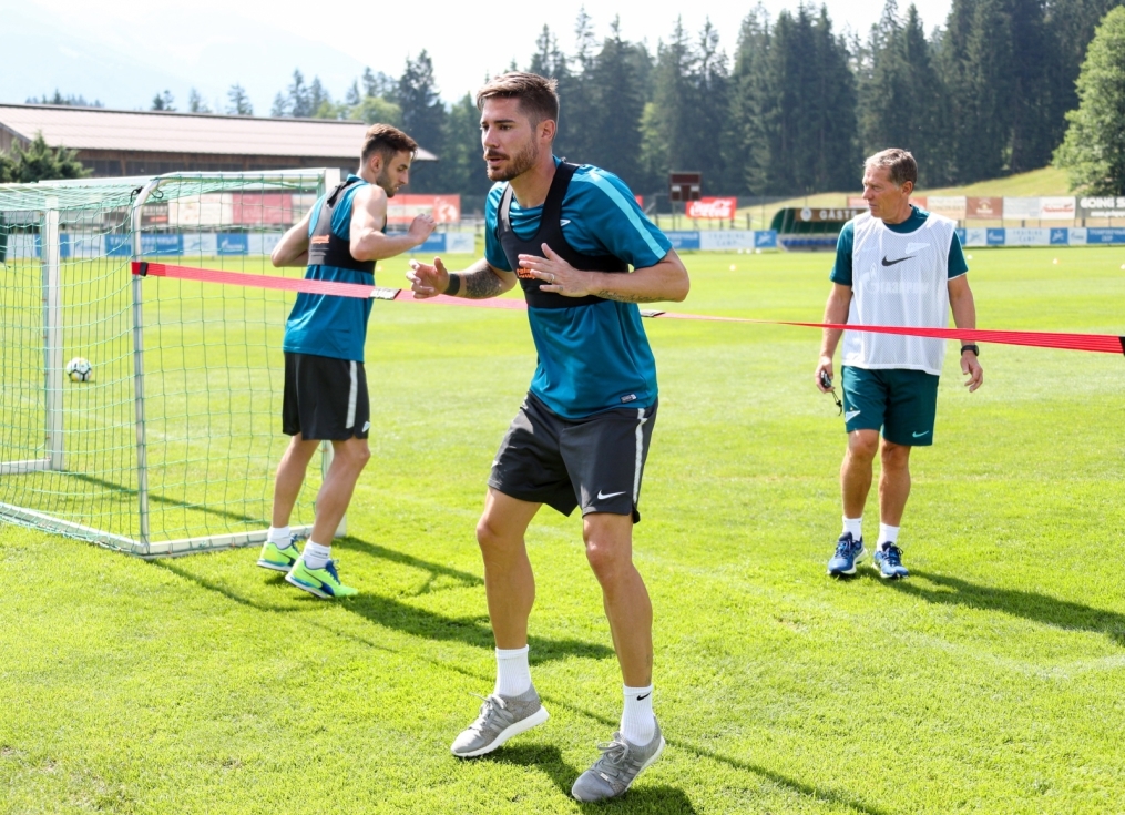 «Газпром»-тренировочные сборы в Австрии: 20 июня, утренняя тренировка