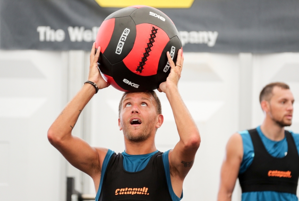 «Газпром»-тренировочные сборы в Австрии: 20 июня, утренняя тренировка