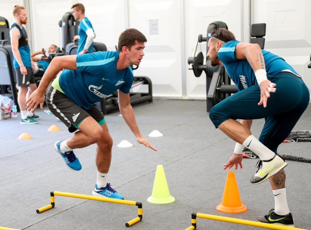 «Газпром»-тренировочные сборы в Австрии: 20 июня, утренняя тренировка