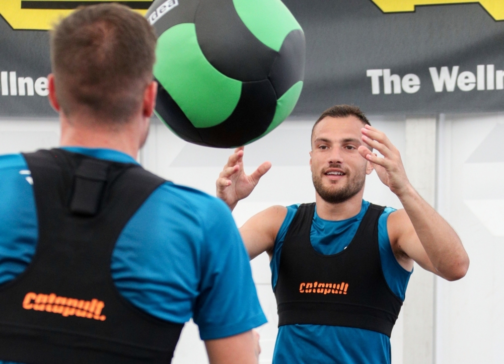 «Газпром»-тренировочные сборы в Австрии: 20 июня, утренняя тренировка