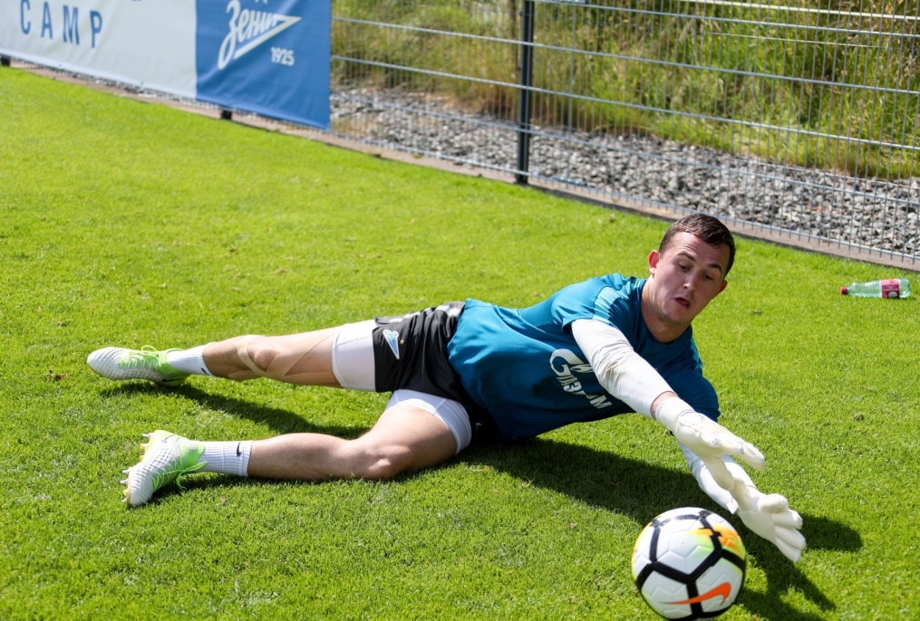 «Газпром»-тренировочные сборы в Австрии: 20 июня, утренняя тренировка