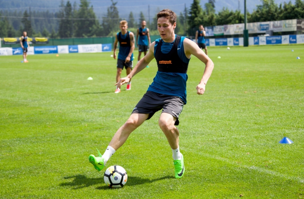 «Газпром»-тренировочные сборы в Австрии: 20 июня, утренняя тренировка