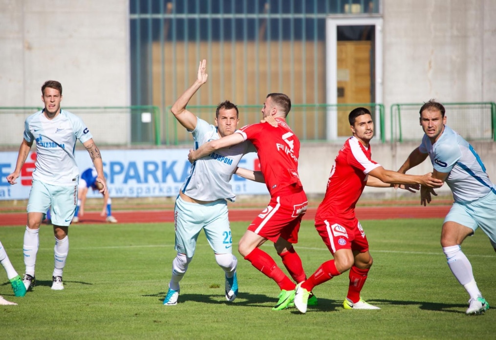 Товарищеский матч «Зенит» — «Аустрия»