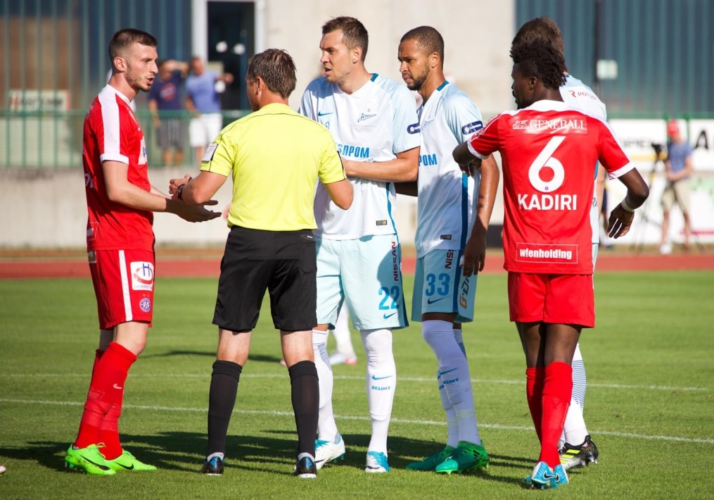 Товарищеский матч «Зенит» — «Аустрия»